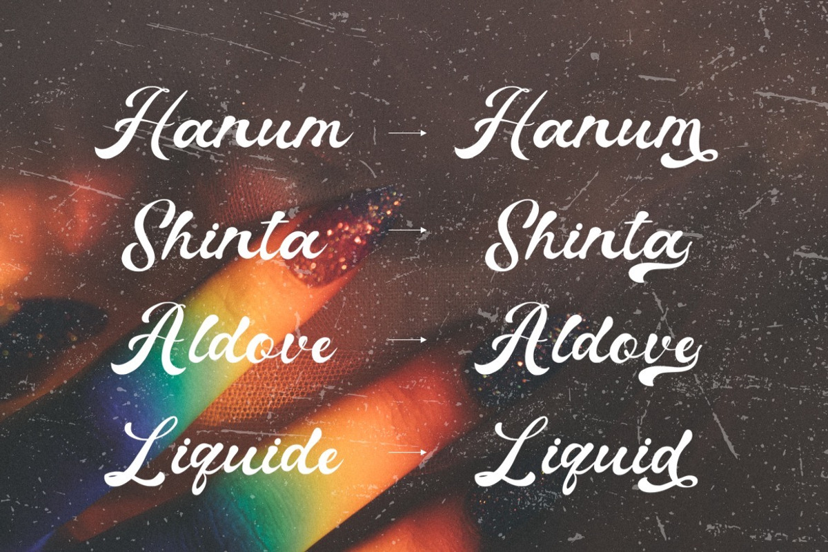 Baylou - Retro Script Font, a Script Font by Dhabee (Photo 2 of 15)