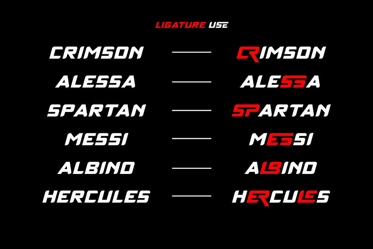 Gate - Futuristic Display Font, a Sans Serif Font by Luna Shop (Photo 4 of 7)