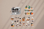 Enjoy Coffee. Collection, a Food Illustration by Merfin (Thumbnail 3 of 9)