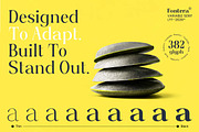 Fontera, a Serif Font by Slex Studio (Thumbnail 10 of 13)