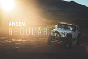 Ansen | An Adventurous Family, a Sans Serif Font by Zone 6 (Thumbnail 7 of 13)
