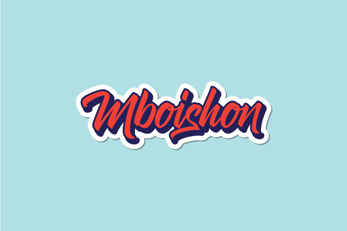 SokaQola Hand-lettered Font preview 6