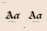 Baliem Typeface, a Blackletter Font by Emyself Design (Thumbnail 3 of 12)