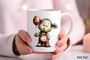 Whimsical Easter Farm Animals PNG, an Illustration by Craft Nest (Thumbnail 8 of 11)