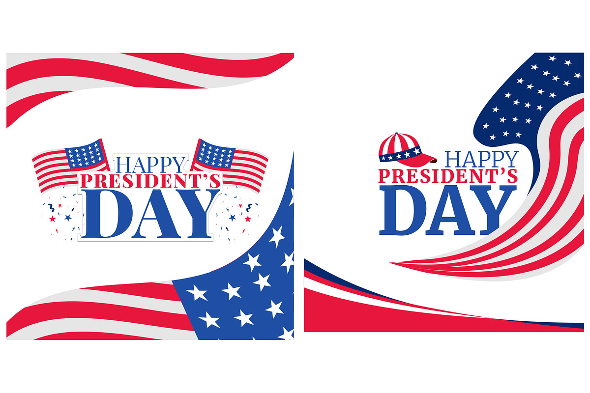Presidents Day Design Elements Set, an Object Graphic by FarhanYousaf (Photo 4 of 7)