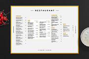 Restaurant Menu, a Flyer Template by BrandPacks (Thumbnail 3 of 4)