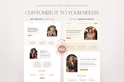 Wix Template Social Media Manager, a Wix Template by vectorocean (Thumbnail 4 of 11)