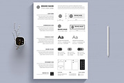 Brand Guidelines Poster Layout, a Poster Template by MightyDesign (Thumbnail 1 of 8)