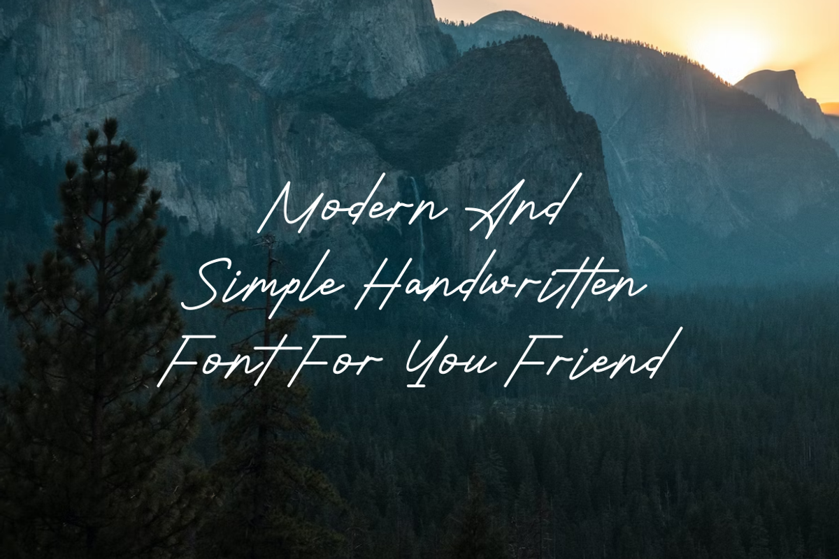 Laughs Sunday - Font, a Script Font by artchiles_design (Photo 2 of 5)