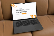 Macbook Pro Mockup, a Wearable Device Mockup by swsi-studio (Thumbnail 3 of 5)