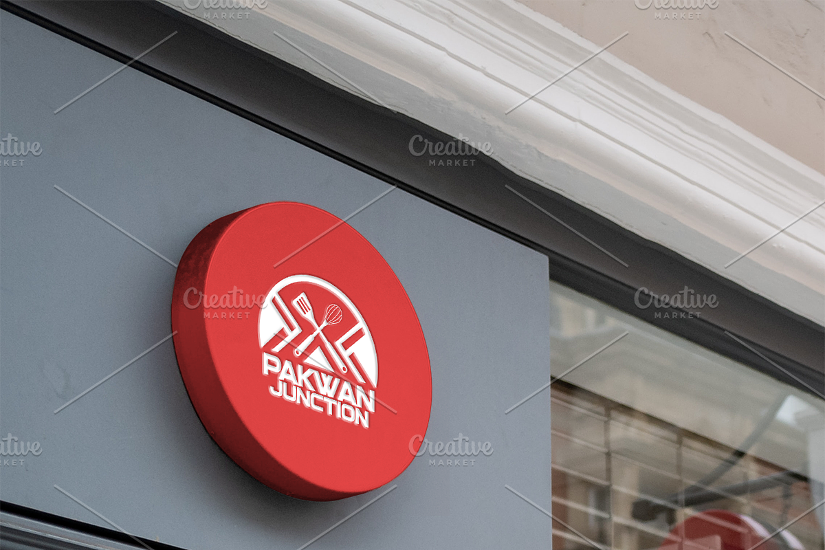 Pakwan Junction Logo Design Template, a Branding & Logo Template by Griffin Designs (Photo 1 of 6)