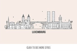 Collection Of 30 European Cities