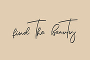 Crystal Lake Handwritten Font, a Script Font by Katie Holland (Thumbnail 3 of 6)