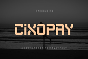 Cixopay - Font, a Sans Serif Font by artchiles_design (Thumbnail 1 of 5)