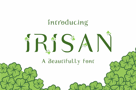 Irisan Font ( a Beatifully Font), a Font by Akdesain