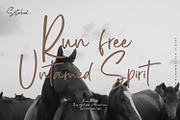 Sisterhood - Chic Brush Font, a Script Font by din-studio.com (Thumbnail 5 of 16)