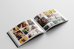 Photography Album Template For Canva