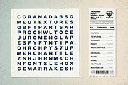 Merchantile | Bold Wide Sans, a Sans Serif Font by Artifact Bazaar (Thumbnail 7 of 8)