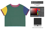 Croptop V2 - Mockup, a Shirt Mockup by DaldSgh (Thumbnail 9 of 10)