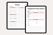 Digital Event Planner Canva Template, a Presentation Template by Designmela01 (Thumbnail 7 of 10)