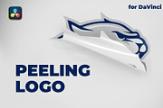 Peeling Logo for DaVinci Resolve, a Templates & Theme by iamkoltunov (Thumbnail 2 of 2)