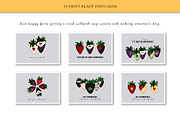 Sweet Dipped Strawberries, a Background Graphic by NKTN graphics (Thumbnail 5 of 9)