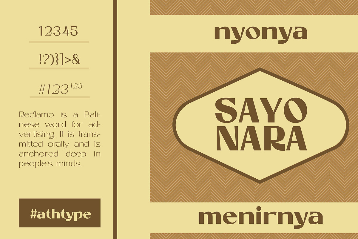 Reclamo - 18 San Serif Font, a Font by AuthenType (Photo 15 of 15)