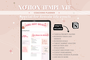 Notion Coaching Planner Template