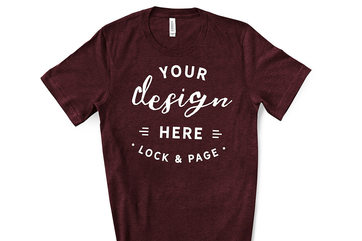 Male Bella Canvas 3001 Mockup Bundle, a Shirt Mockup by lock and page (Photo 22 of 60)