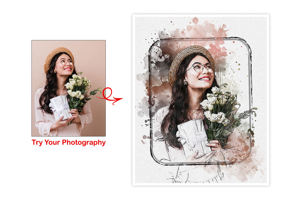 Custom Portrait Painting Effect, an Action Add-On by MRI STUDIO (Photo 17 of 39)