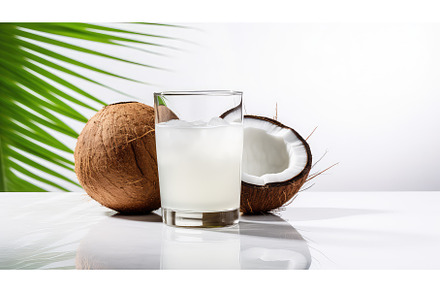 cocktail white juice drink coconut, a Person Photo by pikepicture