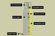 Cosmetic Spray Bottle Mockup, a Cups & Container Mockup by Digitalphaser (Thumbnail 2 of 5)