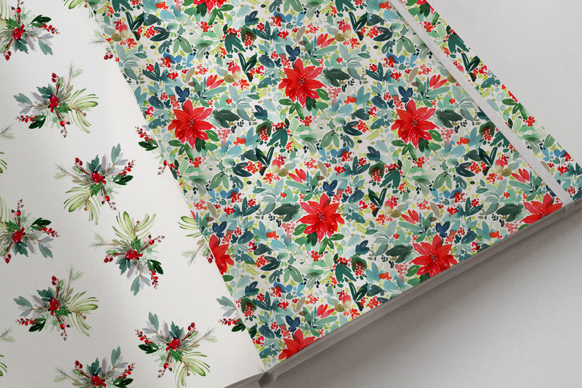 3 Christmas Seamless Pattern, a Pattern Graphic by Karma (Photo 5 of 8)