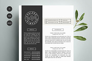 Resume & Cover Letter Template, a Resume Template by Refinery Resume Co. (Thumbnail 1 of 2)