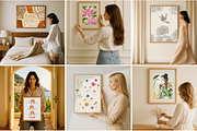 50 Frame Mockups for Canva, a Household Mockup by Matisse Studio (Thumbnail 1 of 10)