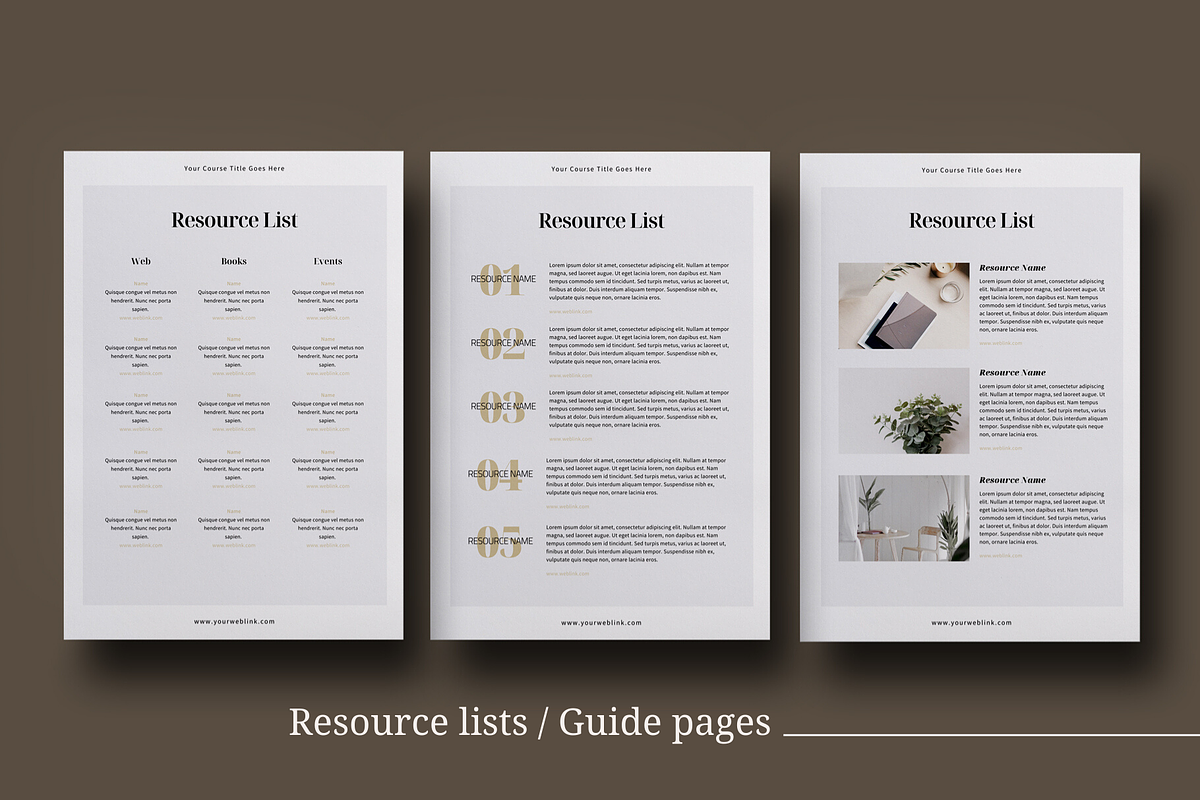 eCourse Workbook InDesign template, a Magazine Template by 3.14&Co (Photo 9 of 11)