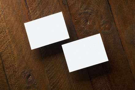 Modern business card mockup template, a Business Photo by Asya Nurullina