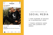 Bella Canvas 8852 Long Sleeve Mockup, a Shirt Mockup by Moonlit Mocks (Thumbnail 4 of 6)
