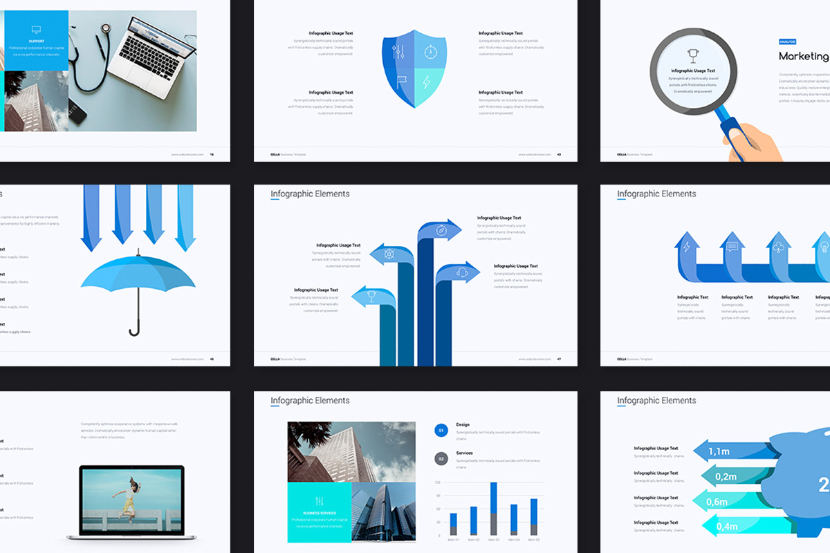 Cella - Business Clean Template, a Presentation Template by UDEA Store (Photo 17 of 19)