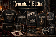 Crownhold Gothic, a Blackletter Font by Wow Magic (Thumbnail 2 of 5)