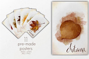 Autumn leaves set, a Decorative Illustration by AfieArt (Thumbnail 5 of 7)