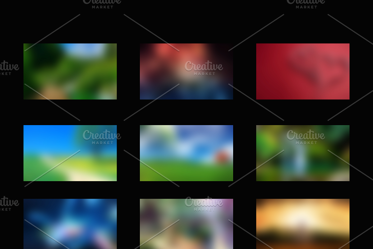 300 Blurred Blur Backgrounds preview 3