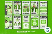 Podcast Social Media Pack Template, a Social Media Template by Geelator Studio (Thumbnail 3 of 5)