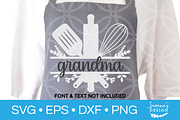 Kitchen Utensil Split Monogram SVG, an Illustration by SavanasDesign (Thumbnail 2 of 2)