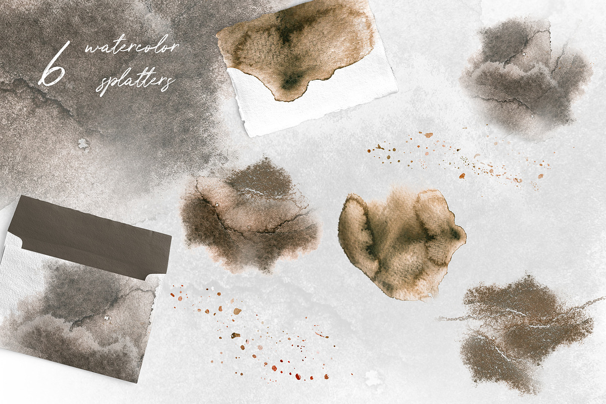 Watercolor Wizard Clipart Set, an Animal Illustration by ArtCreationsDesign (Photo 9 of 12)