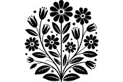 Black Wildflower Bouquet Set, an Object Graphic by jahid234 (Thumbnail 7 of 13)