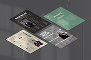 Resume Kit Minimalist Canva Template, a Resume Template by Brandearth RRGraph (Thumbnail 4 of 11)