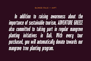 Blonden - Condensed Sans Serif, a Sans Serif Font by Craft Supply Co. (Thumbnail 3 of 8)