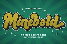 Minebold - Retro Bold Handwritten