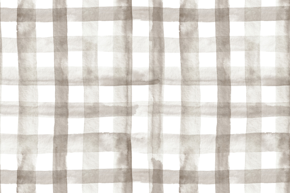 Watercolor plaid in light taupe, a Pattern Graphic by Anya-D (Photo 4 of 9)